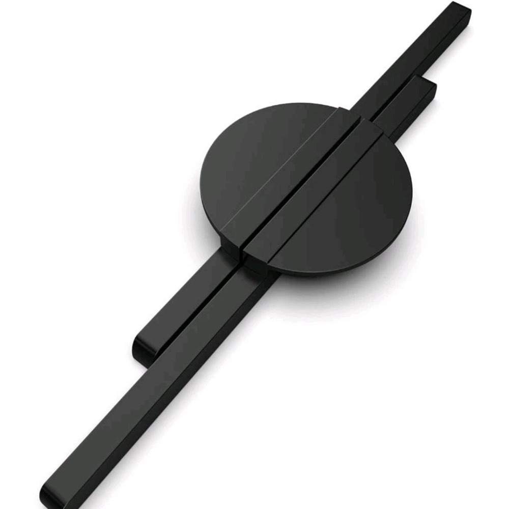 homdiy 2 Pack Black Cabinet Pulls Half Moon Drawer Pulls Semicircle Kitchen...